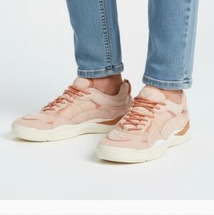 Vans Ultra Cush Lite  Women's Sz 12 O Men"s Pink and Orange Sneakers Men Sz 10.5